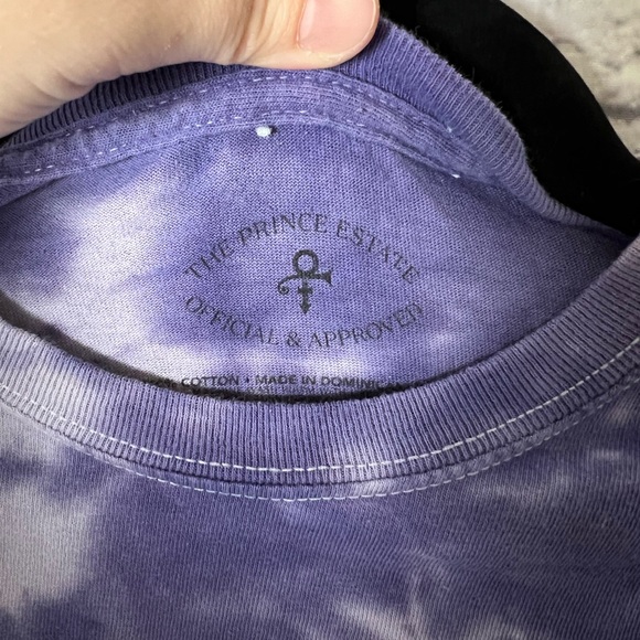 VINTAGE Prince Purple Tie-Dye Tee by The Prince Estate - Picture 3 of 5